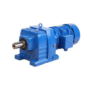 মোটর 0.5-280rpm সহ ফ্ল্যাঞ্জ মাউন্ট করা উল্লম্ব গিয়ারবক্স